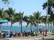 Die Beach Road in Pattaya / Thailand