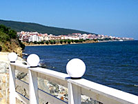 Blick vom Sonnenstrand nach Elenite