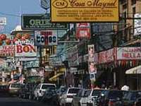 Die Rue commerciale in Santo Domingo