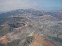 Vulkanlandschaft im Nationalpark de Timanfaya