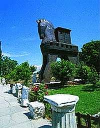 Trojanisches Pferd in der Region Marmara