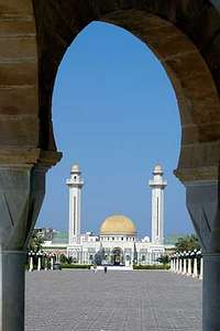 Das Bourguiba Mausoleum in Monastir